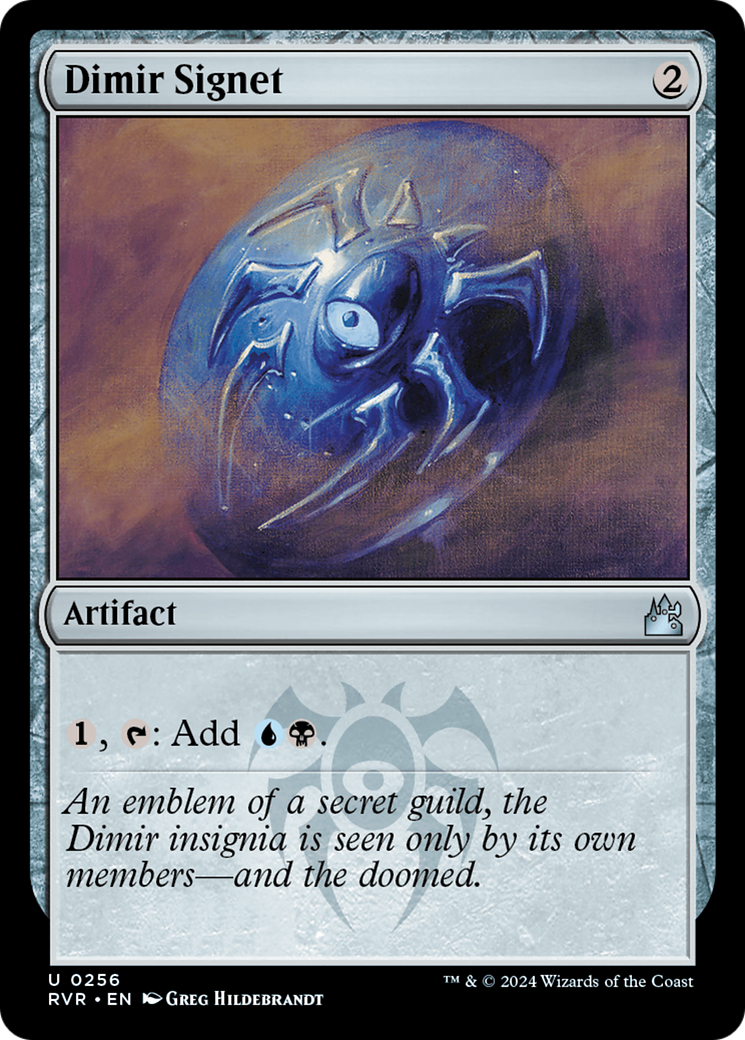 Dimir Signet [Ravnica Remastered] | Galaxy Games LLC