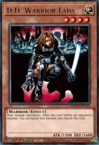 D.D. Warrior Lady [MAGO-EN110] Rare | Galaxy Games LLC