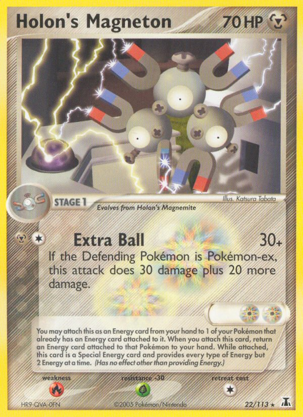 Holon's Magneton (22/113) [EX: Delta Species] | Galaxy Games LLC