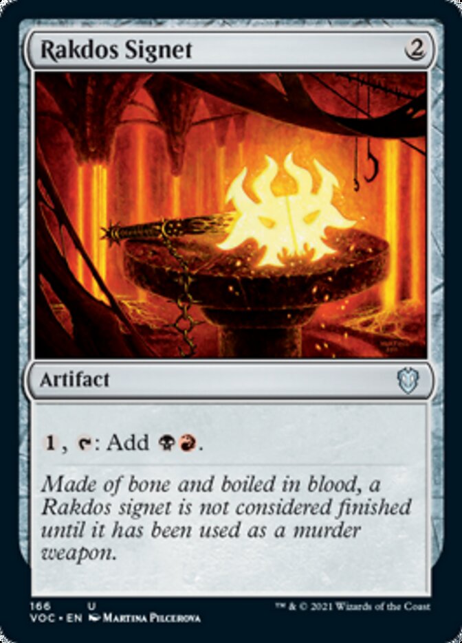 Rakdos Signet [Innistrad: Crimson Vow Commander] | Galaxy Games LLC