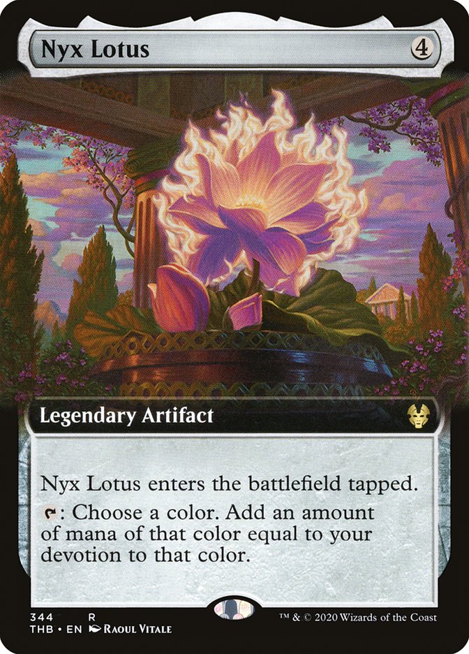 Nyx Lotus (Extended Art) [Theros Beyond Death] | Galaxy Games LLC