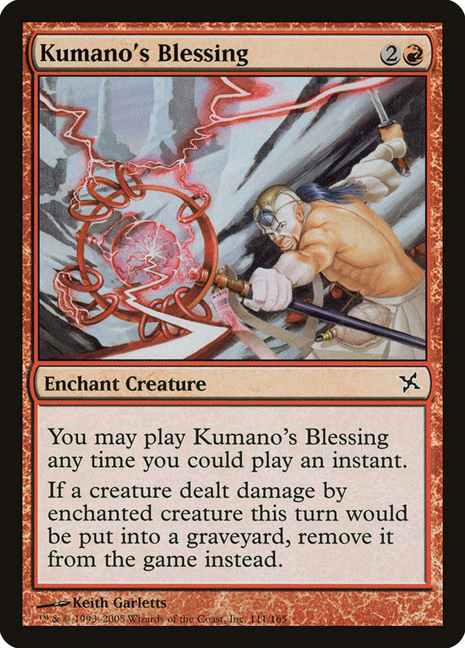 Kumano's Blessing [Betrayers of Kamigawa] | Galaxy Games LLC