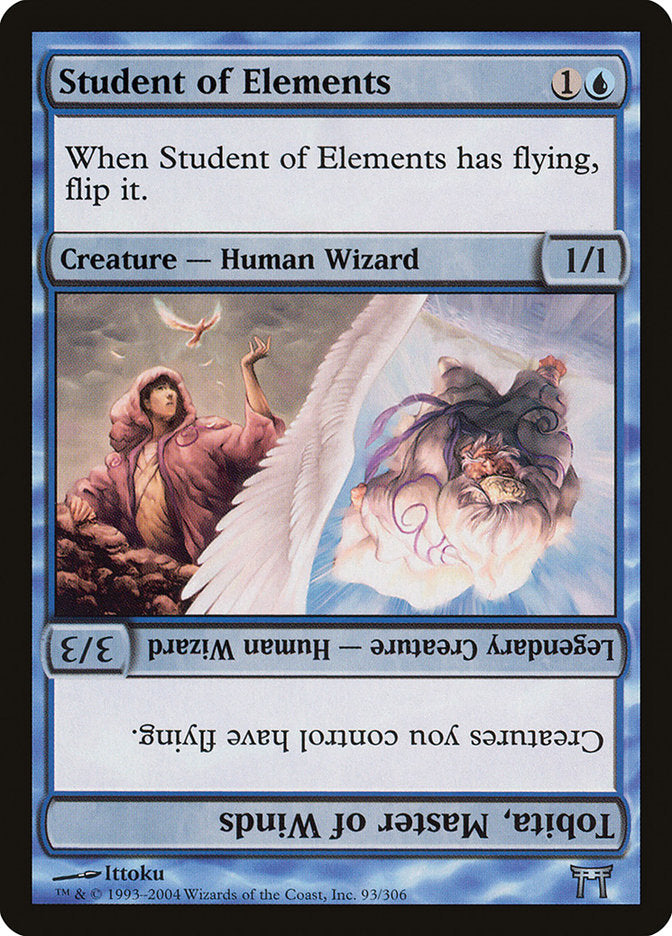 Student of Elements // Tobita, Master of Winds [Champions of Kamigawa] | Galaxy Games LLC