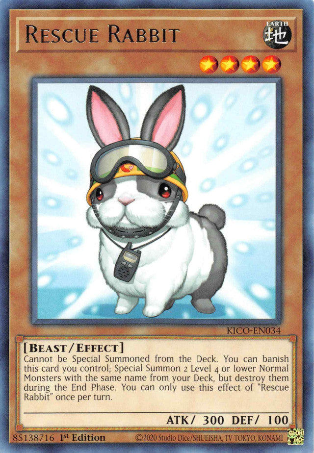 Rescue Rabbit [KICO-EN034] Rare | Galaxy Games LLC