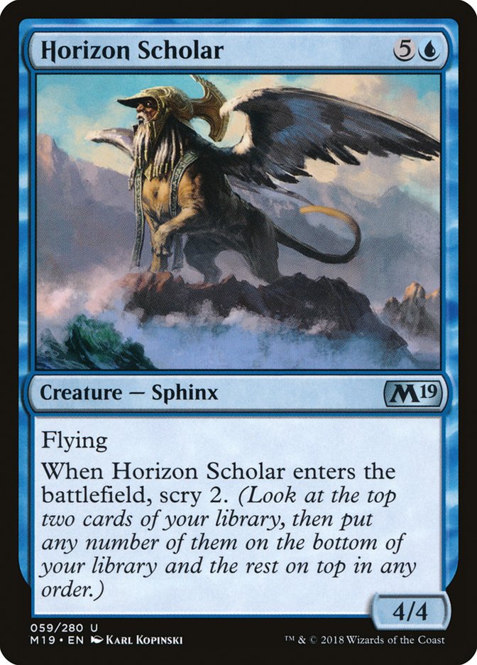 Horizon Scholar [Core Set 2019] | Galaxy Games LLC