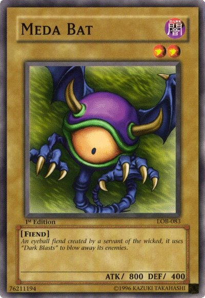 Meda Bat [LOB-083] Common | Galaxy Games LLC