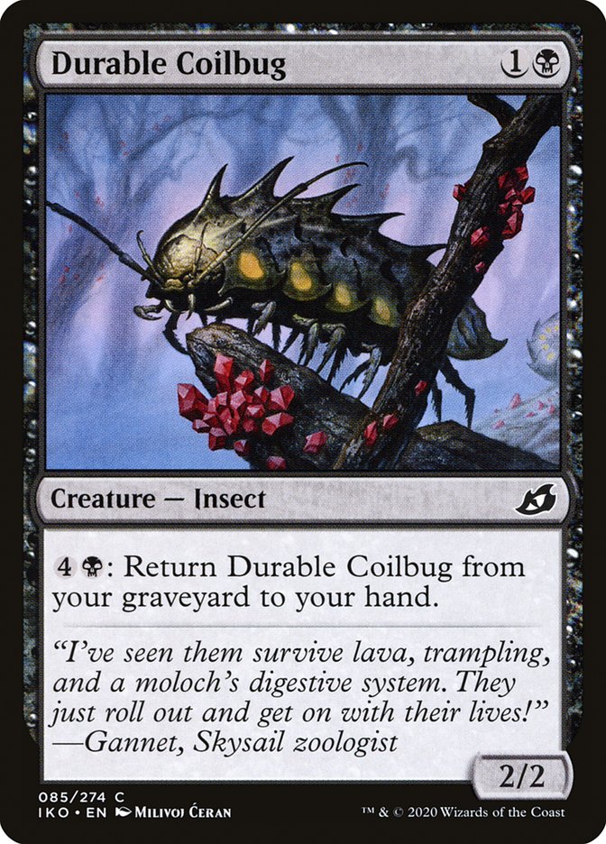 Durable Coilbug [Ikoria: Lair of Behemoths] | Galaxy Games LLC