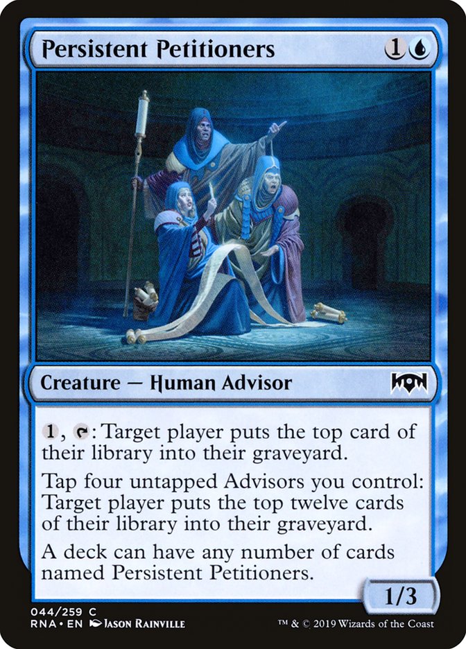 Persistent Petitioners [Ravnica Allegiance] | Galaxy Games LLC