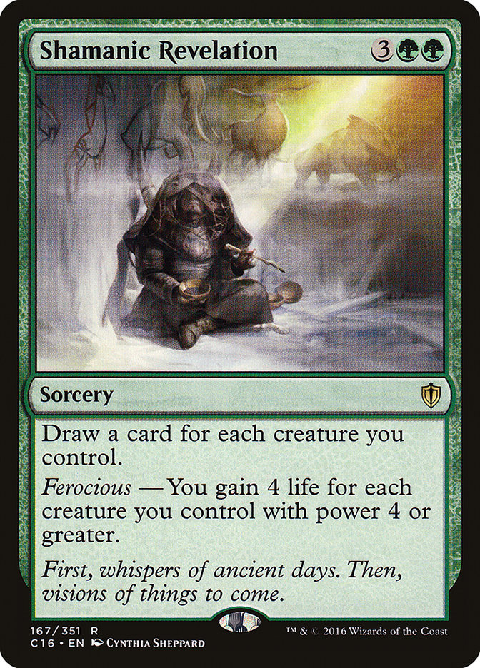 Shamanic Revelation [Commander 2016] | Galaxy Games LLC