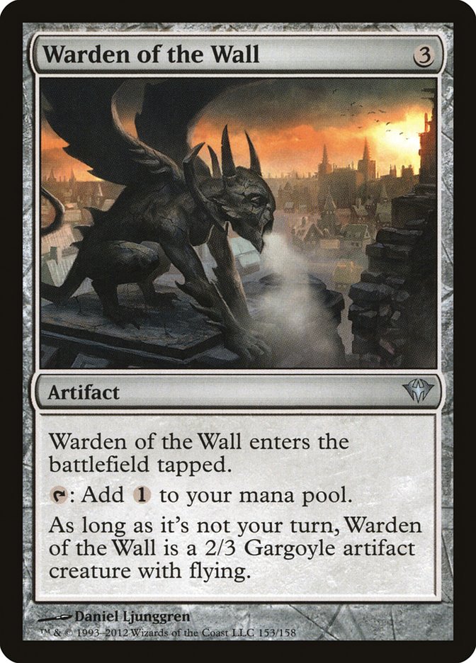 Warden of the Wall [Dark Ascension] | Galaxy Games LLC