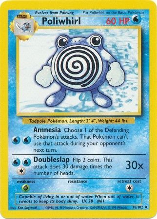 Poliwhirl (38/102) [Base Set Unlimited] | Galaxy Games LLC