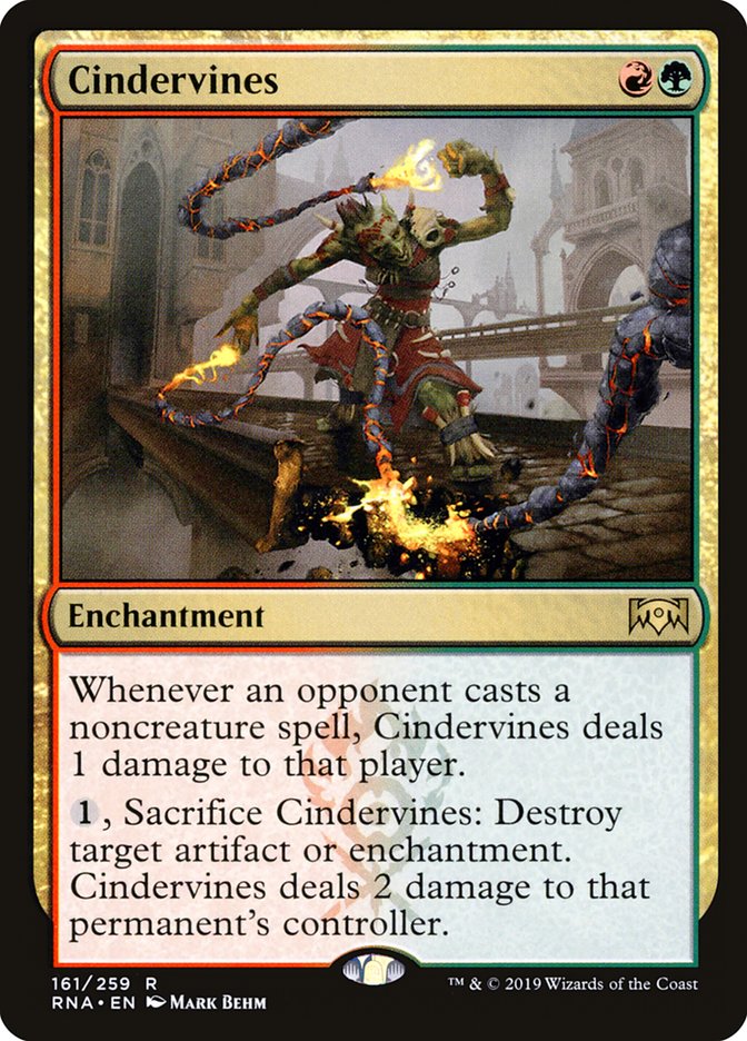 Cindervines [Ravnica Allegiance] | Galaxy Games LLC