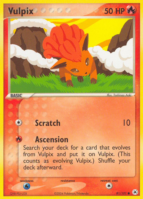 Vulpix (81/101) [EX: Hidden Legends] | Galaxy Games LLC