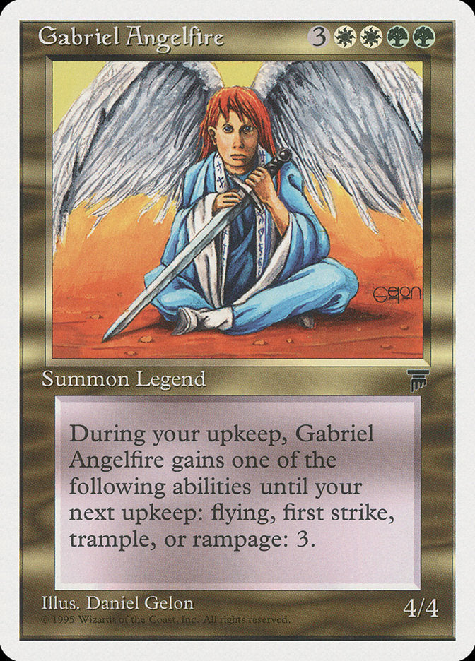 Gabriel Angelfire [Chronicles] | Galaxy Games LLC
