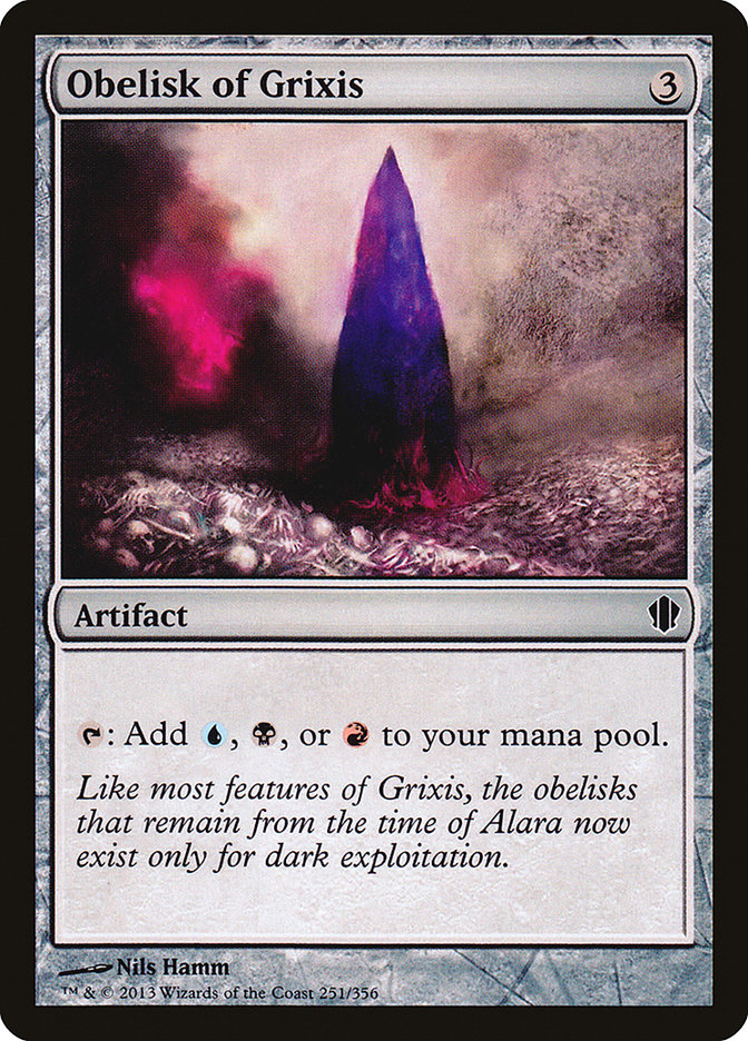 Obelisk of Grixis [Commander 2013] | Galaxy Games LLC