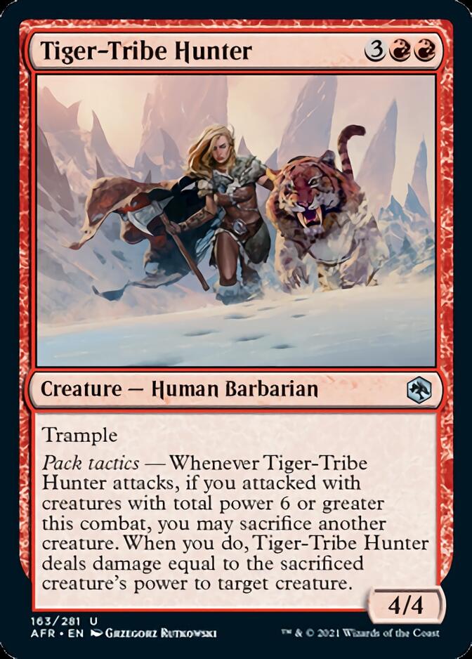 Tiger-Tribe Hunter [Dungeons & Dragons: Adventures in the Forgotten Realms] | Galaxy Games LLC