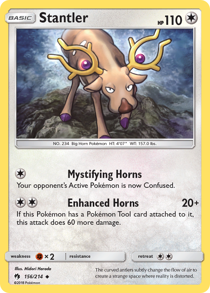 Stantler (156/214) [Sun & Moon: Lost Thunder] | Galaxy Games LLC