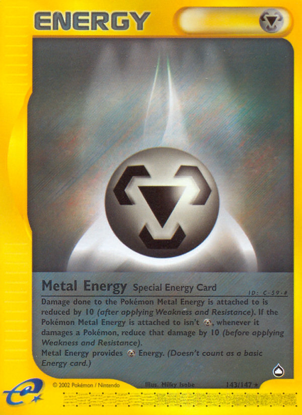 Metal Energy (143/147) [Aquapolis] | Galaxy Games LLC