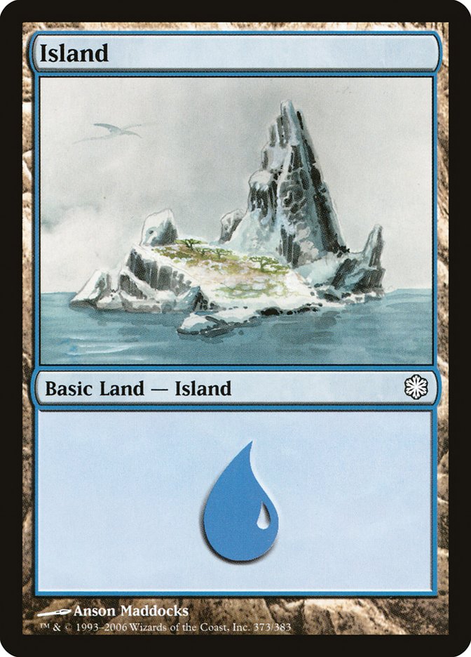Island (373) [Coldsnap Theme Decks] | Galaxy Games LLC