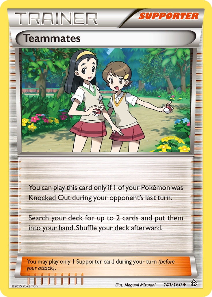 Teammates (141/160) [XY: Primal Clash] | Galaxy Games LLC