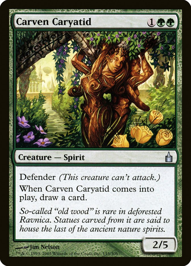 Carven Caryatid [Ravnica: City of Guilds] | Galaxy Games LLC
