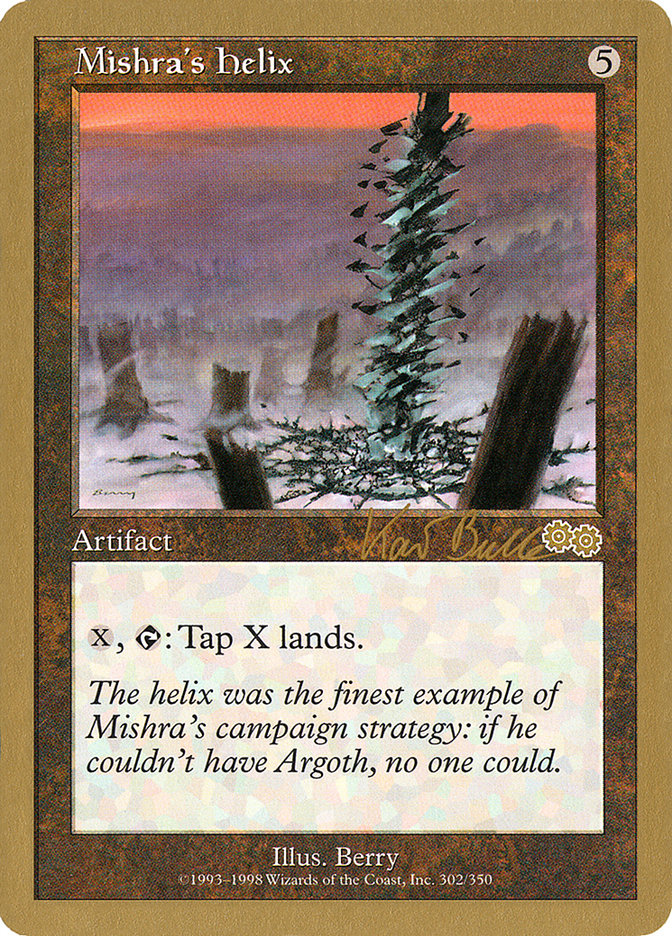 Mishra's Helix (Kai Budde) [World Championship Decks 1999] | Galaxy Games LLC