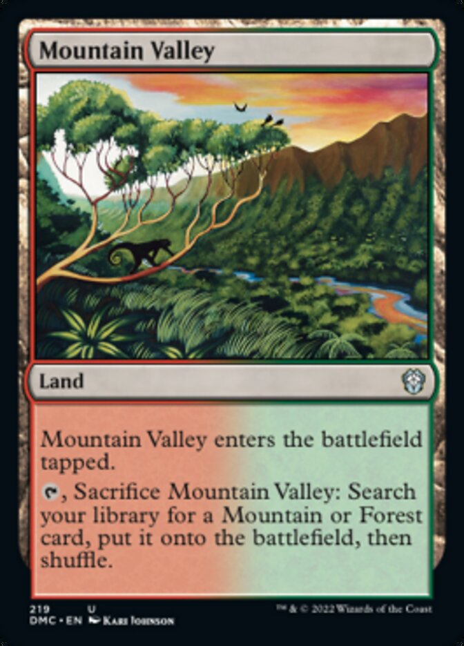 Mountain Valley [Dominaria United Commander] | Galaxy Games LLC