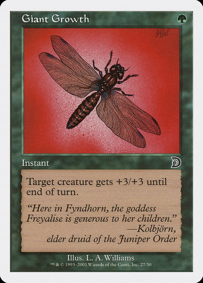 Giant Growth [Deckmasters] | Galaxy Games LLC