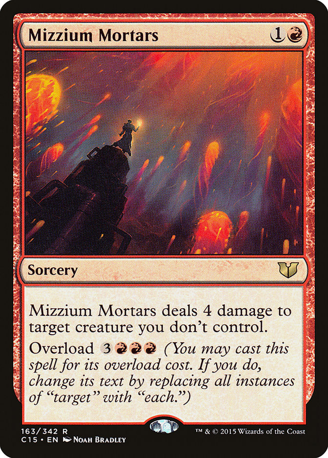 Mizzium Mortars [Commander 2015] | Galaxy Games LLC