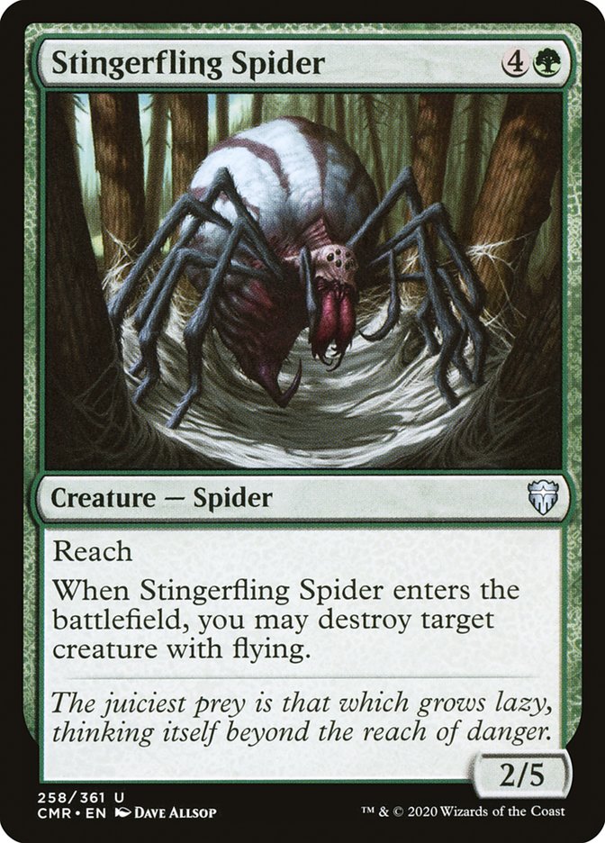 Stingerfling Spider [Commander Legends] | Galaxy Games LLC