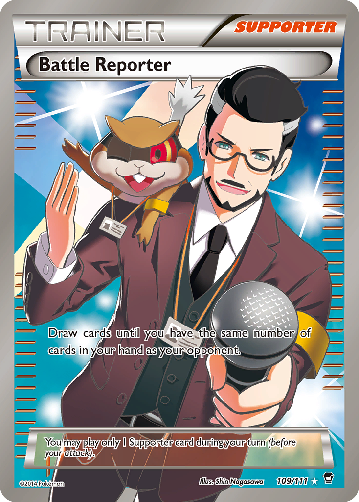 Battle Reporter (109/111) [XY: Furious Fists] | Galaxy Games LLC