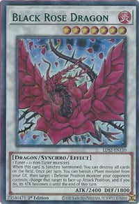 Black Rose Dragon (Green) [LDS2-EN110] Ultra Rare | Galaxy Games LLC