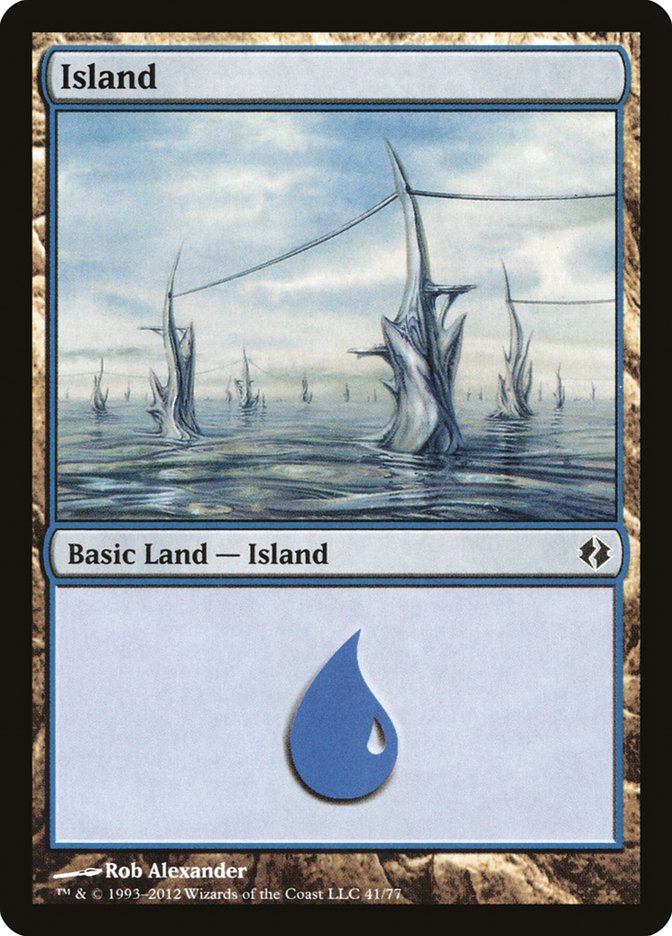 Island (41) [Duel Decks: Venser vs. Koth] | Galaxy Games LLC