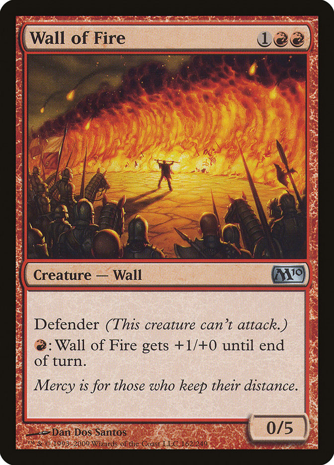 Wall of Fire [Magic 2010] | Galaxy Games LLC