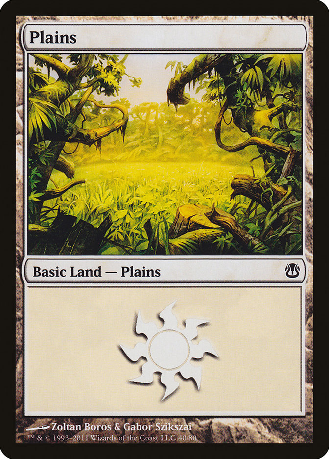 Plains (40) [Duel Decks: Ajani vs. Nicol Bolas] | Galaxy Games LLC