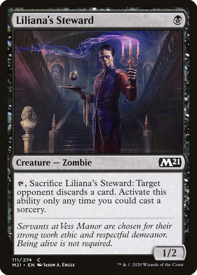 Liliana's Steward [Core Set 2021] | Galaxy Games LLC