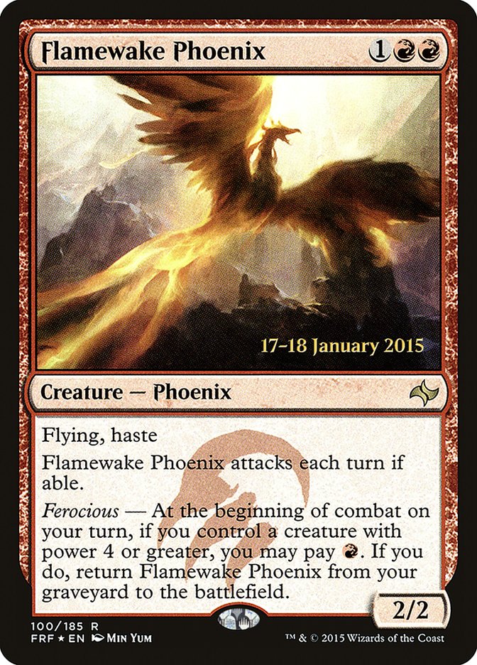 Flamewake Phoenix [Fate Reforged Prerelease Promos] | Galaxy Games LLC