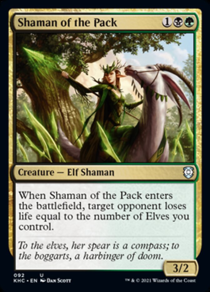 Shaman of the Pack [Kaldheim Commander] | Galaxy Games LLC