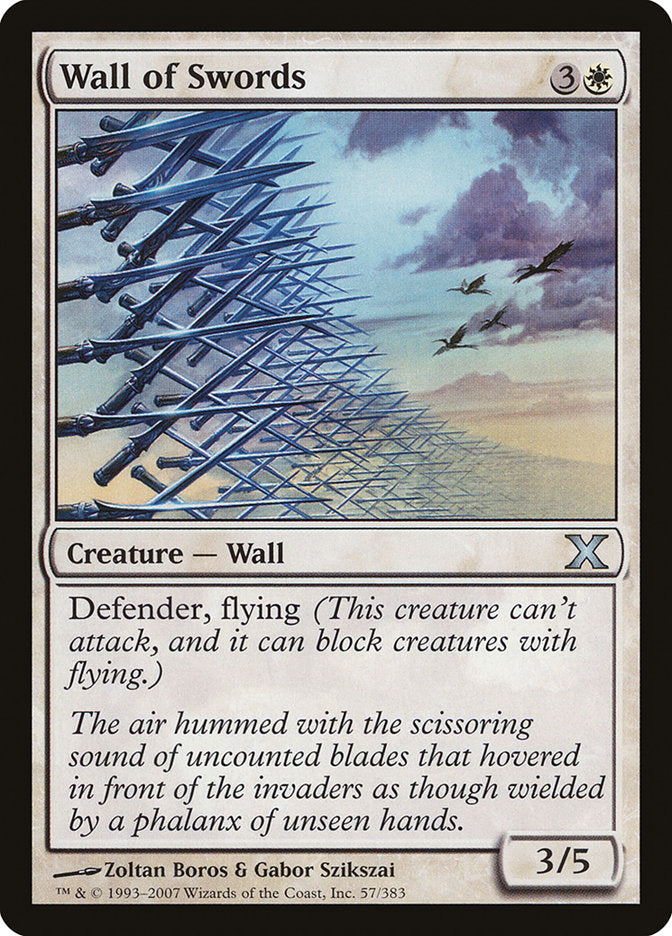 Wall of Swords [Tenth Edition] | Galaxy Games LLC