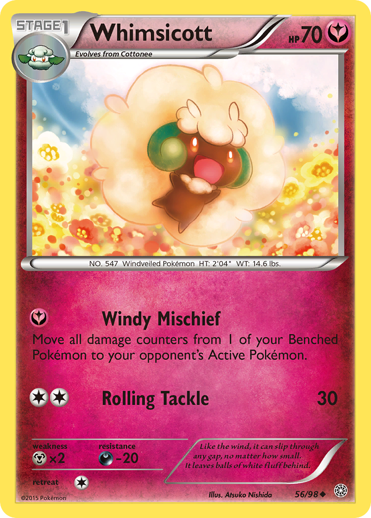 Whimsicott (56/98) [XY: Ancient Origins] | Galaxy Games LLC