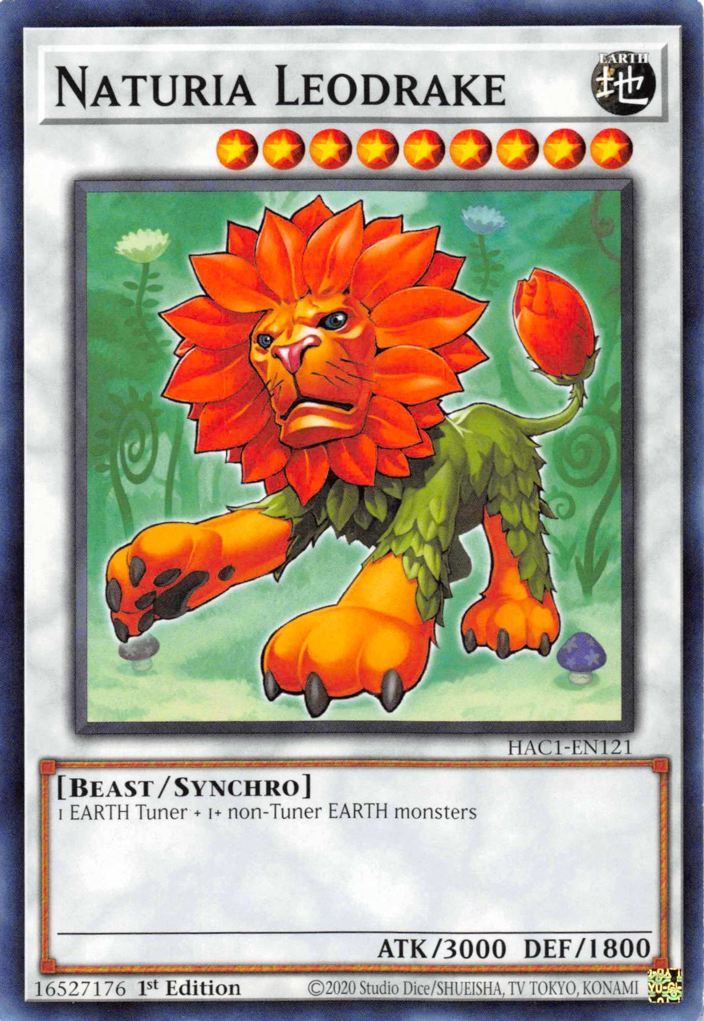 Naturia Leodrake [HAC1-EN121] Common | Galaxy Games LLC