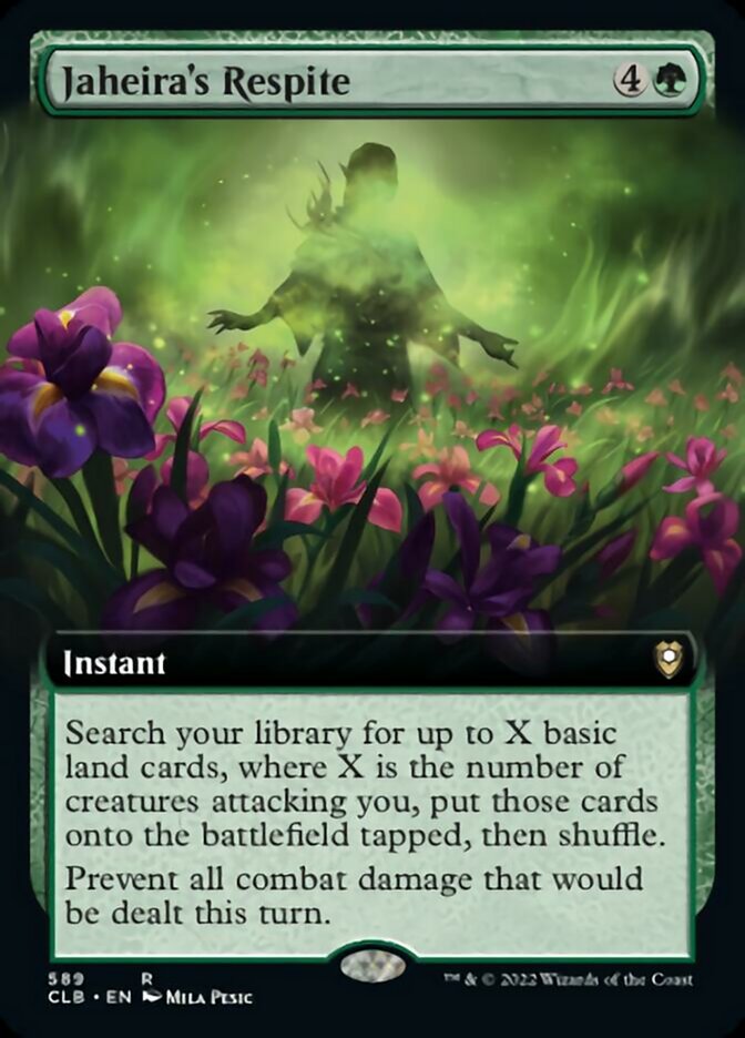 Jaheira's Respite (Extended Art) [Commander Legends: Battle for Baldur's Gate] | Galaxy Games LLC
