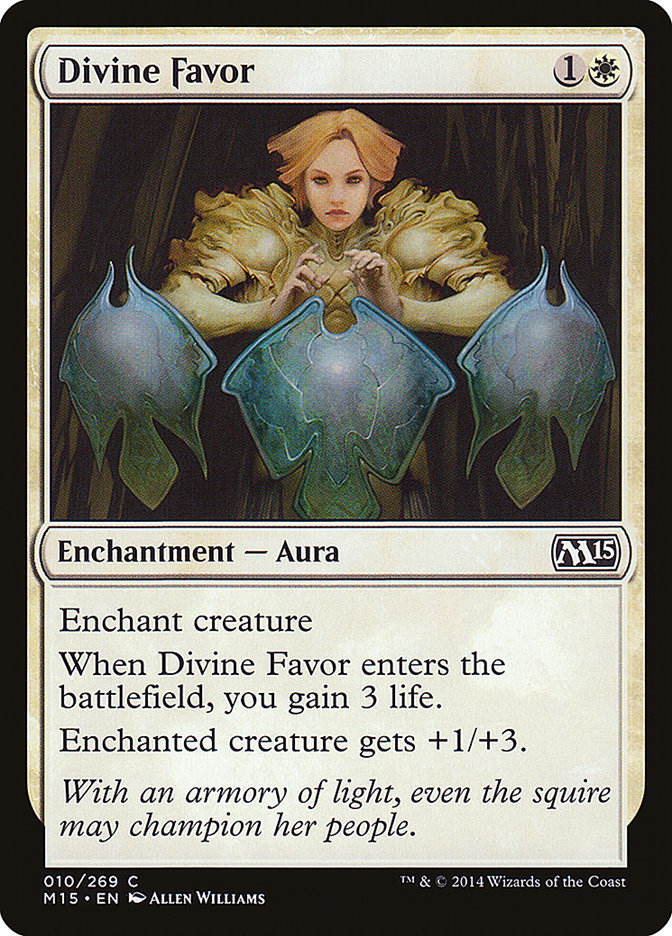 Divine Favor [Magic 2015] | Galaxy Games LLC