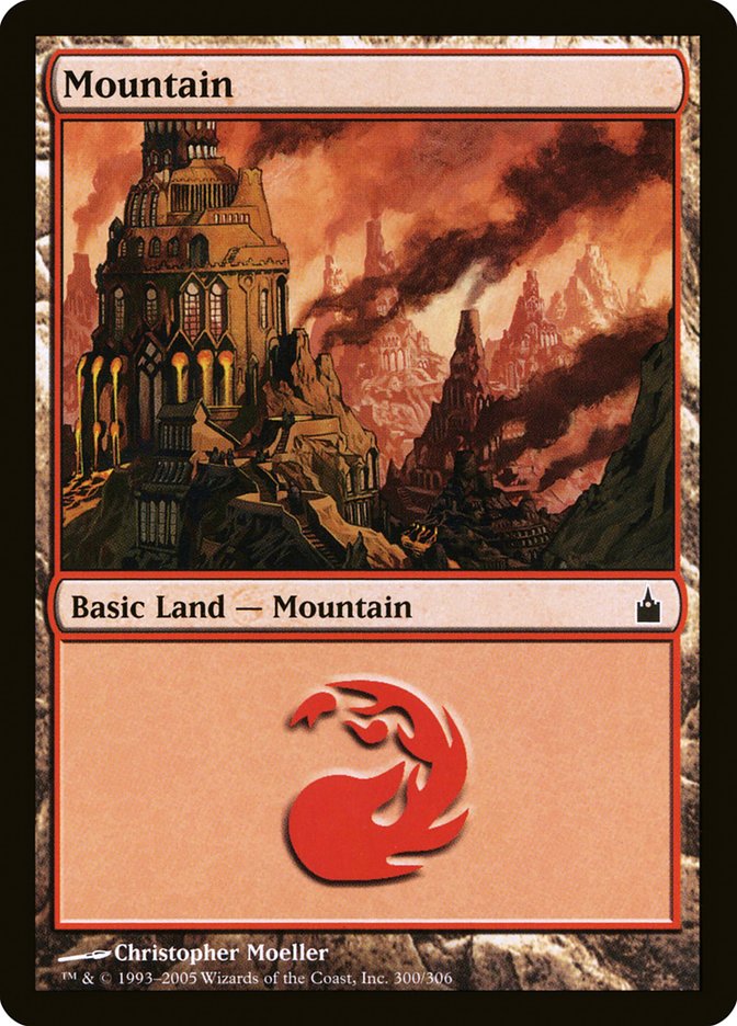 Mountain (300) [Ravnica: City of Guilds] | Galaxy Games LLC