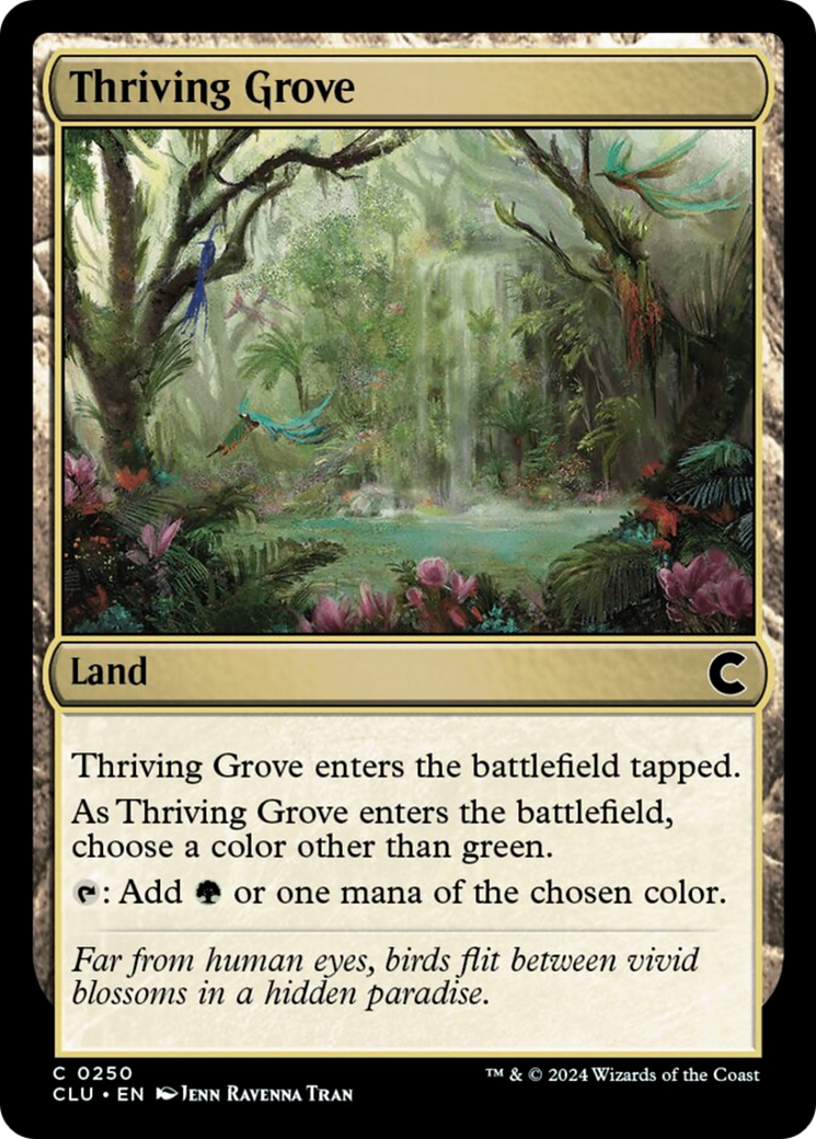 Thriving Grove [Ravnica: Clue Edition] | Galaxy Games LLC