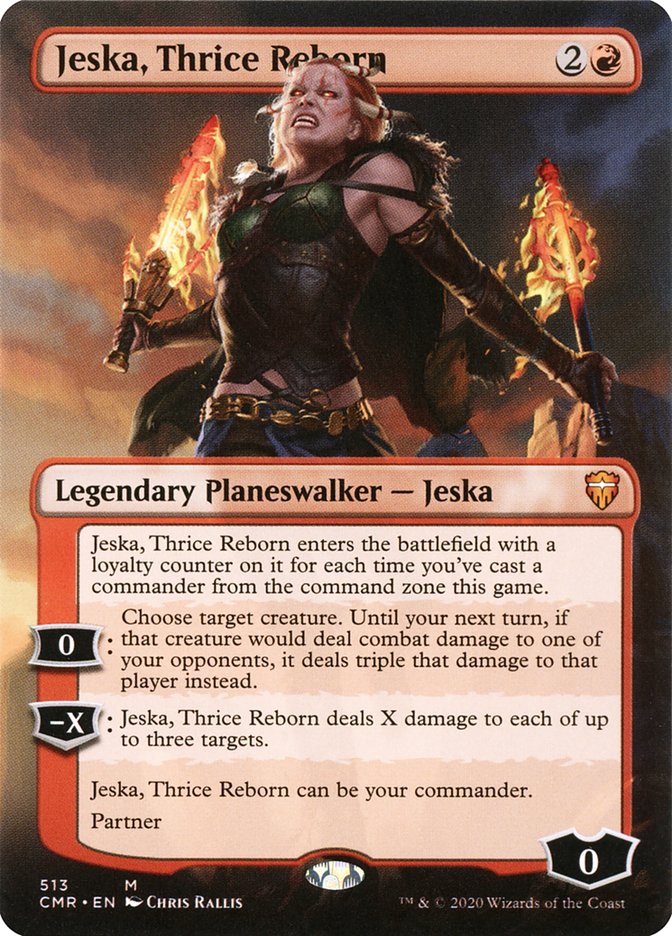 Jeska, Thrice Reborn (Borderless) [Commander Legends] | Galaxy Games LLC