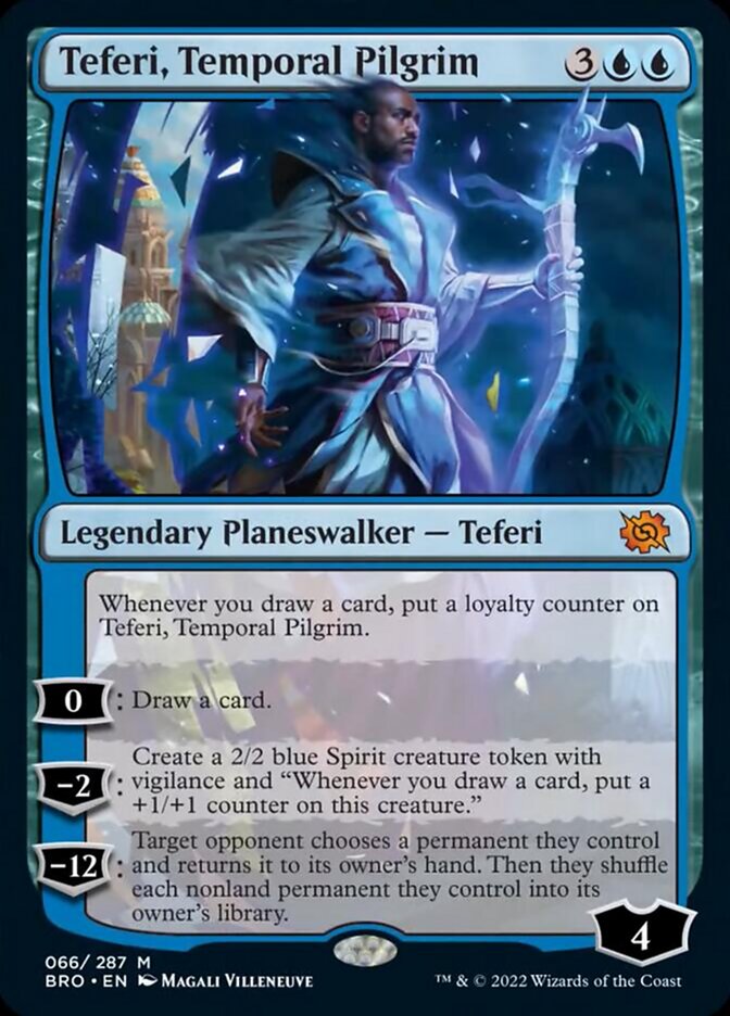 Teferi, Temporal Pilgrim [The Brothers' War] | Galaxy Games LLC