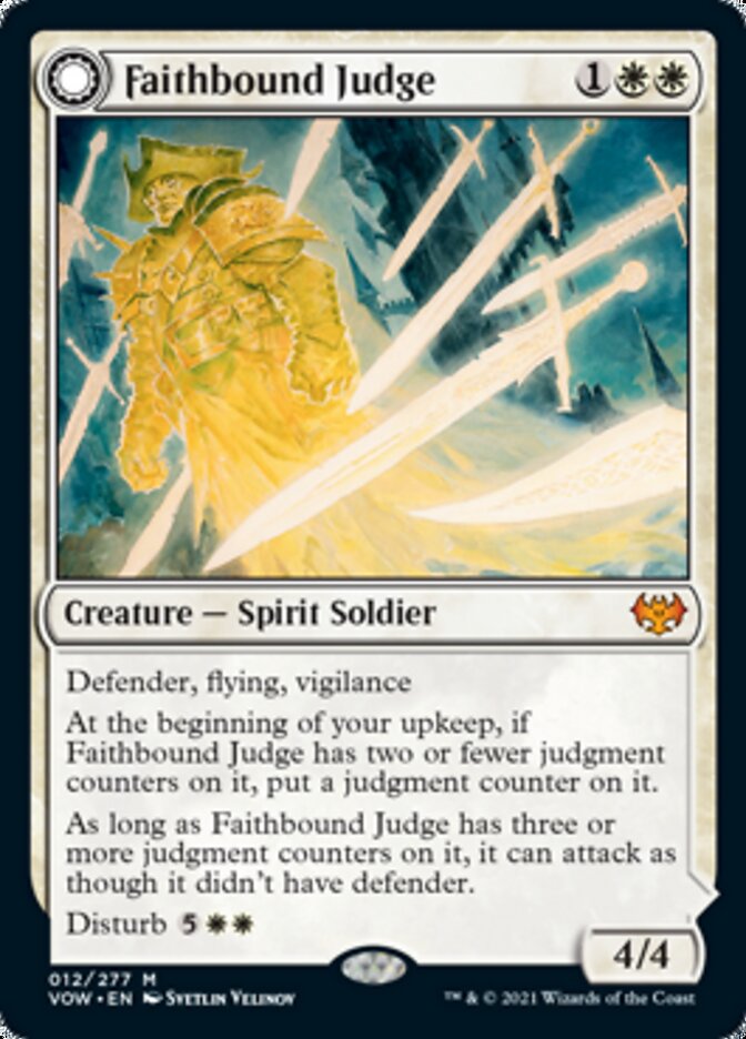Faithbound Judge // Sinner's Judgment [Innistrad: Crimson Vow] | Galaxy Games LLC