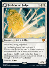 Faithbound Judge // Sinner's Judgment [Innistrad: Crimson Vow] | Galaxy Games LLC