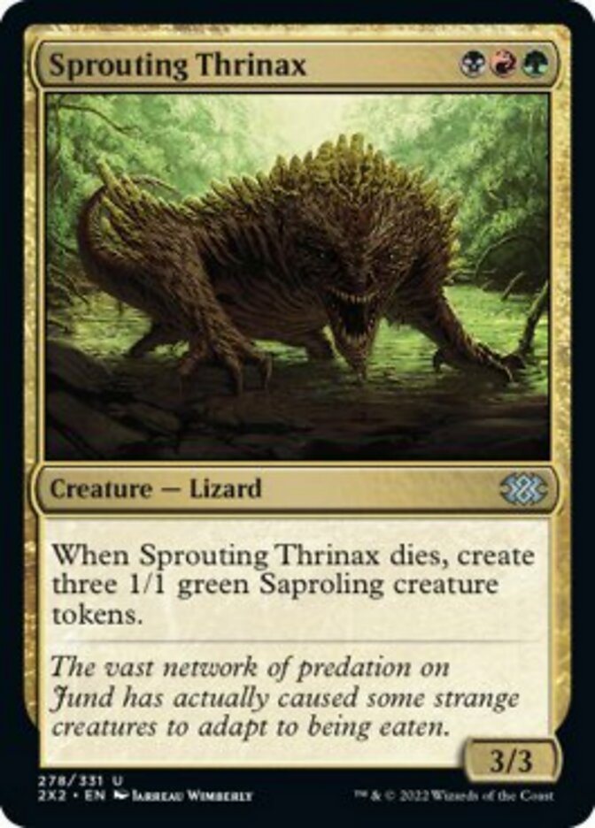 Sprouting Thrinax [Double Masters 2022] | Galaxy Games LLC